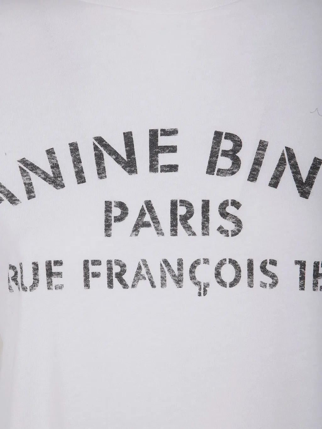Anine Bing Stencil Cohen Crewneck T-Shirt