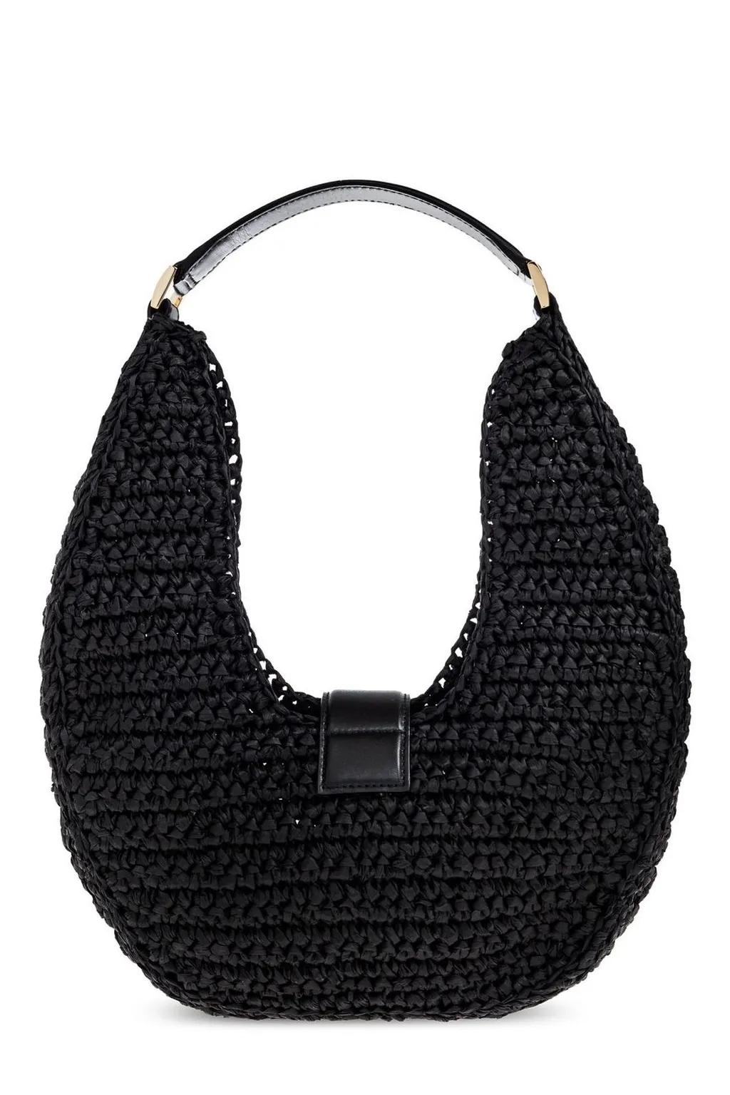 Anine Bing Lou Logo Plaque Shoulder Bag