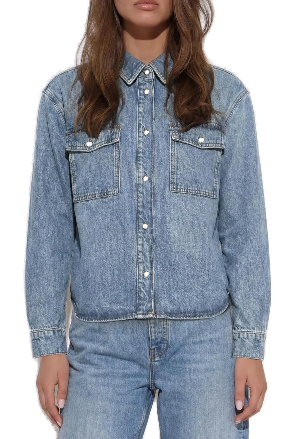Anine Bing Paxton Denim Shirt