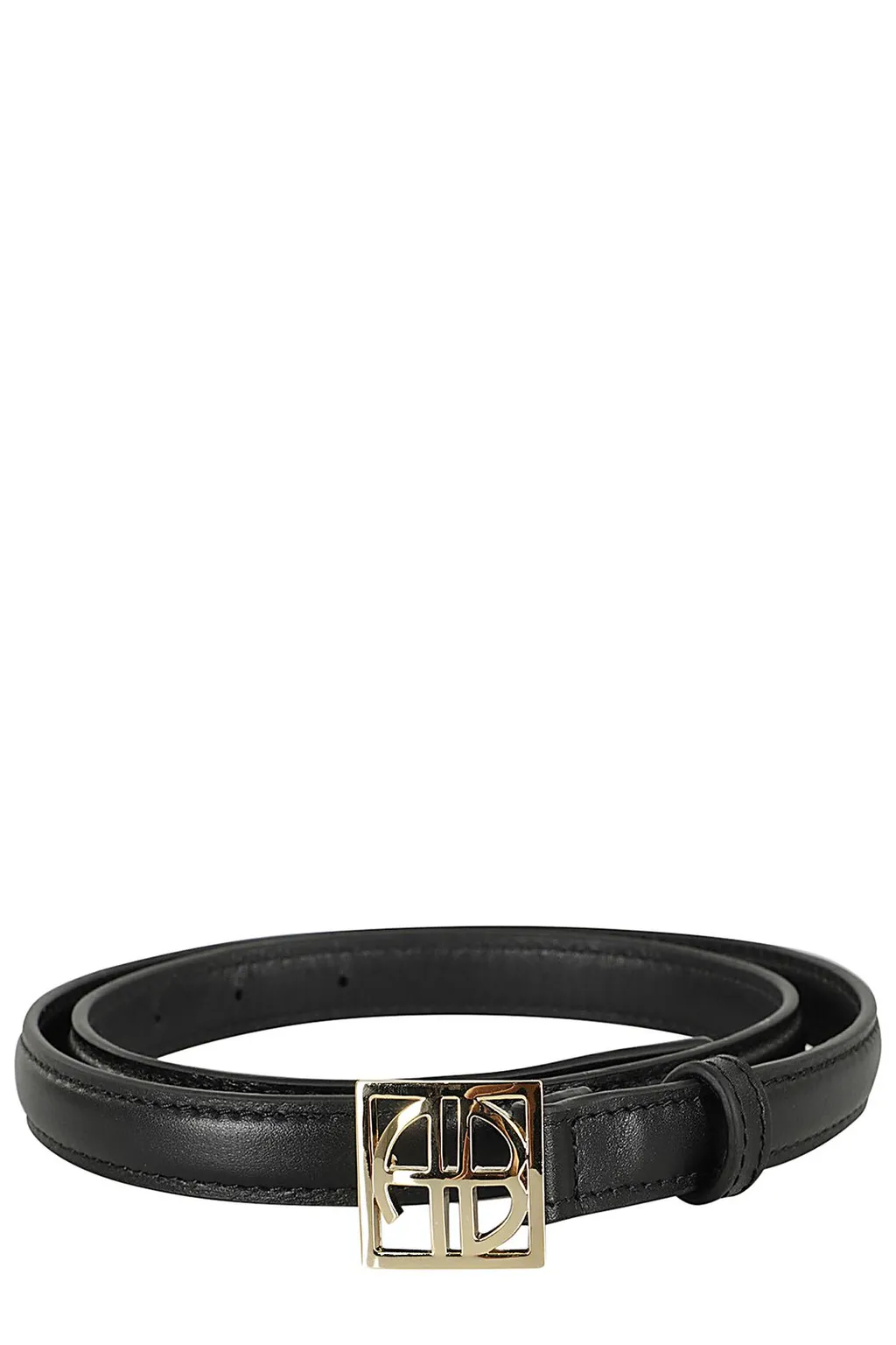 Anine Bing Monogram Plaque Belt