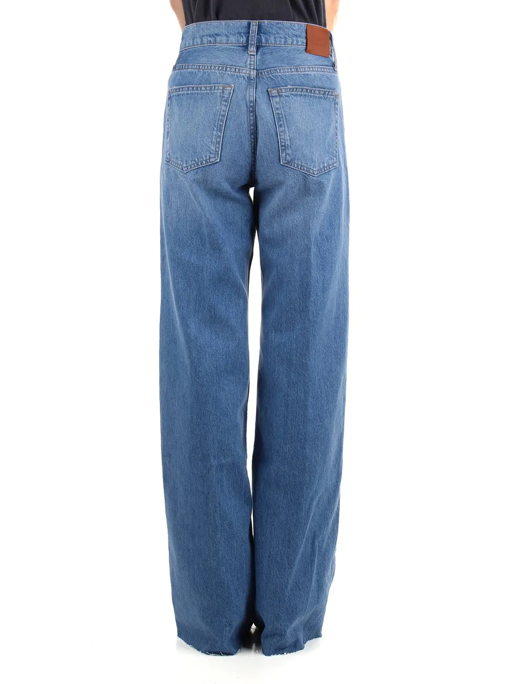 Anine Bing Hugh Logo Patch Jeans