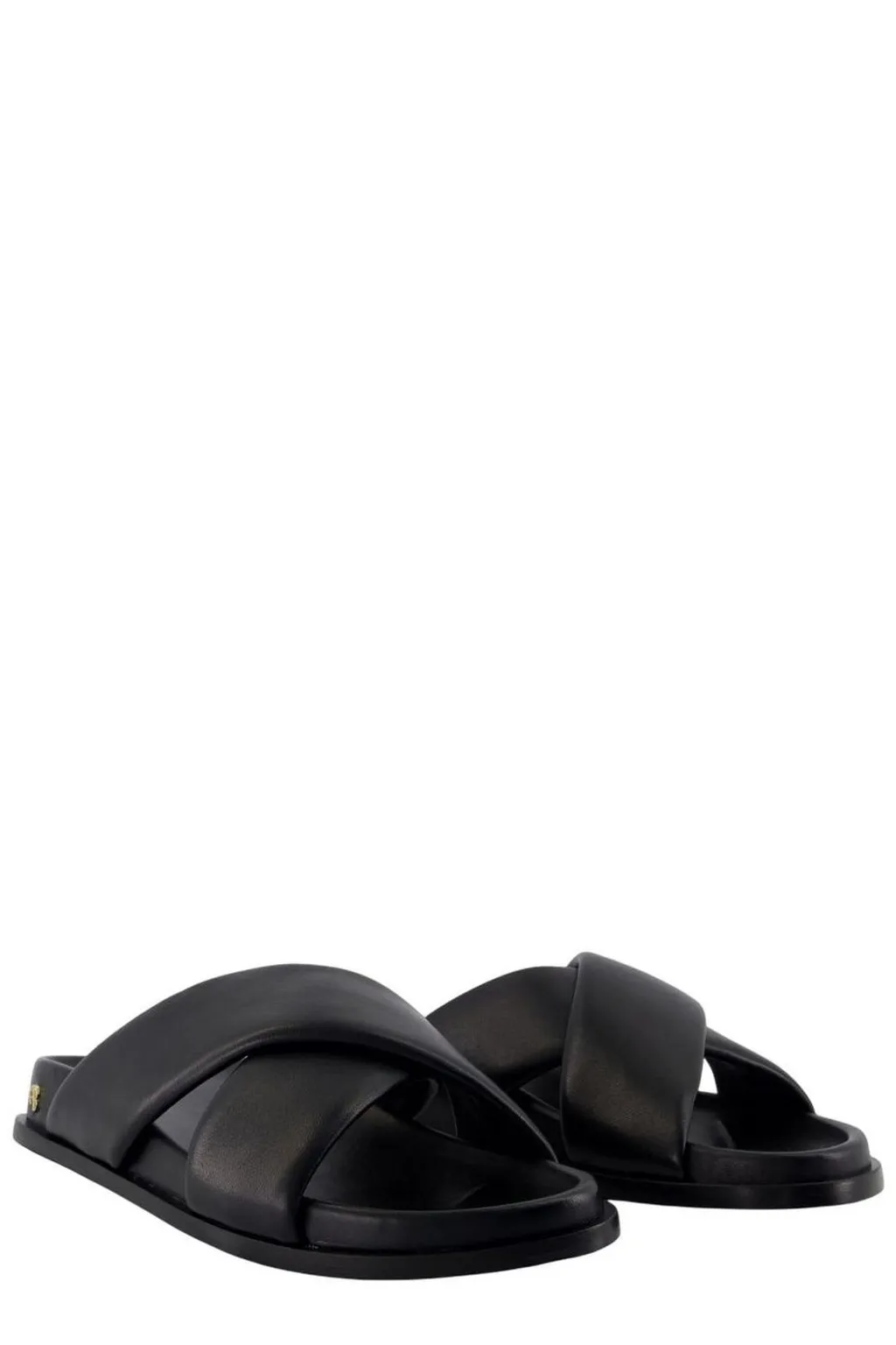 Anine Bing Emi Cross-Strap Slides