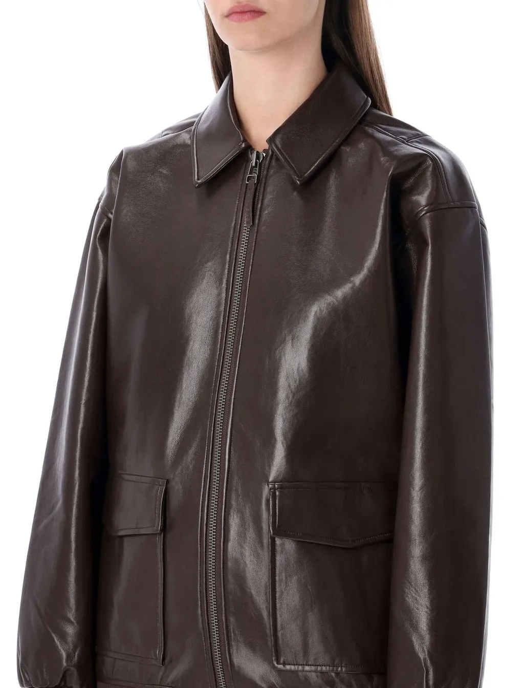 Anine Bing Kelanie Leather Jacket