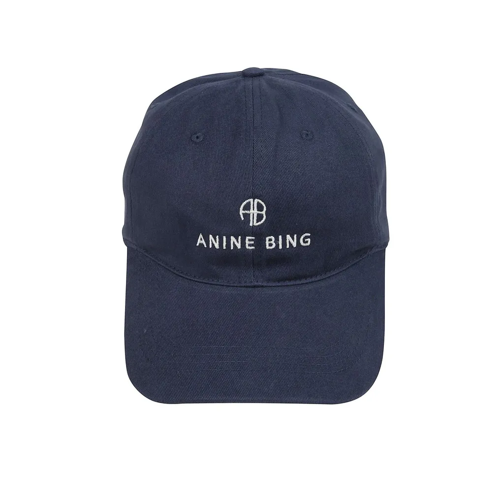 Anine Bing Jeremy Logo Embroidered Baseball Cap