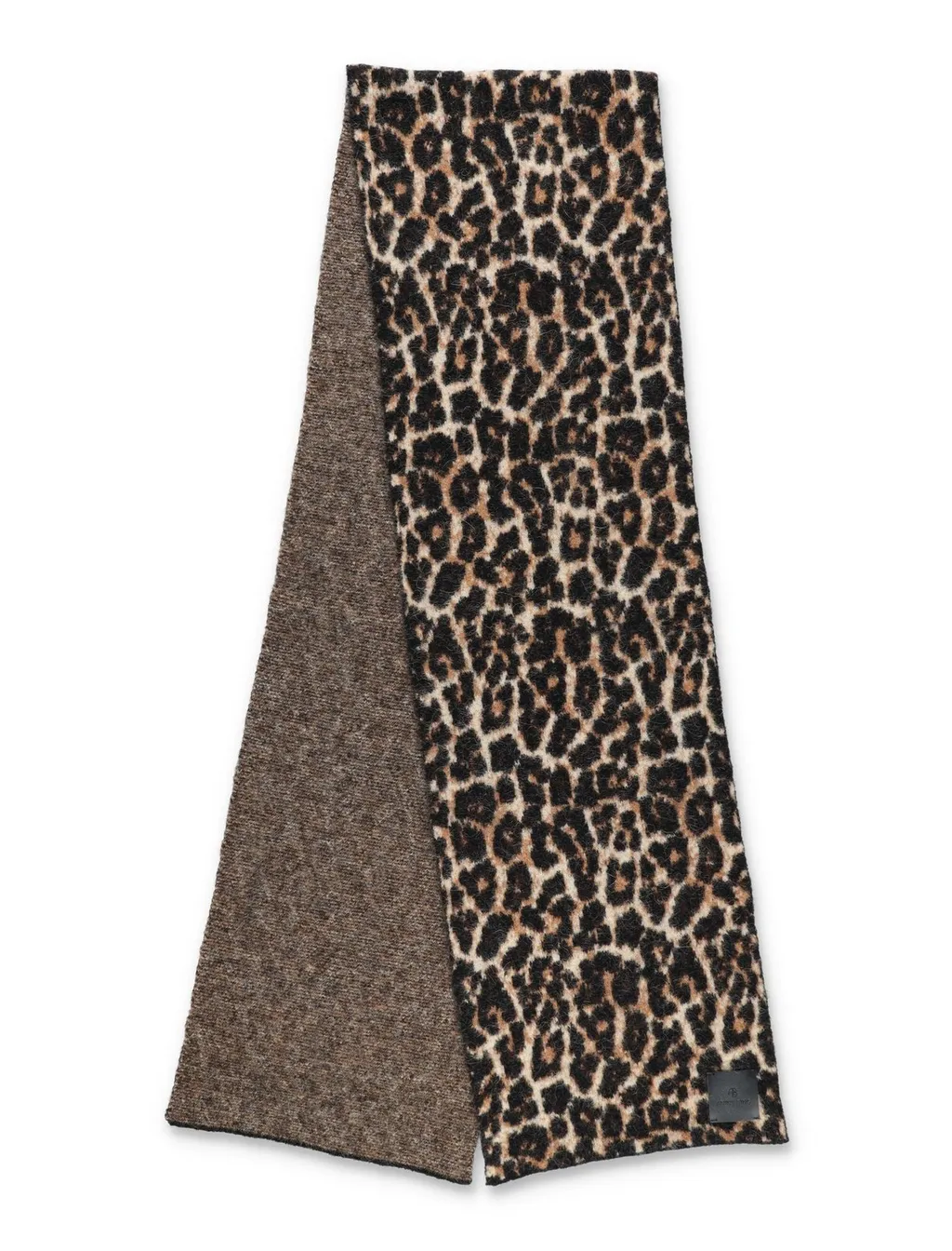 Anine Bing Leopard Printed Scarf
