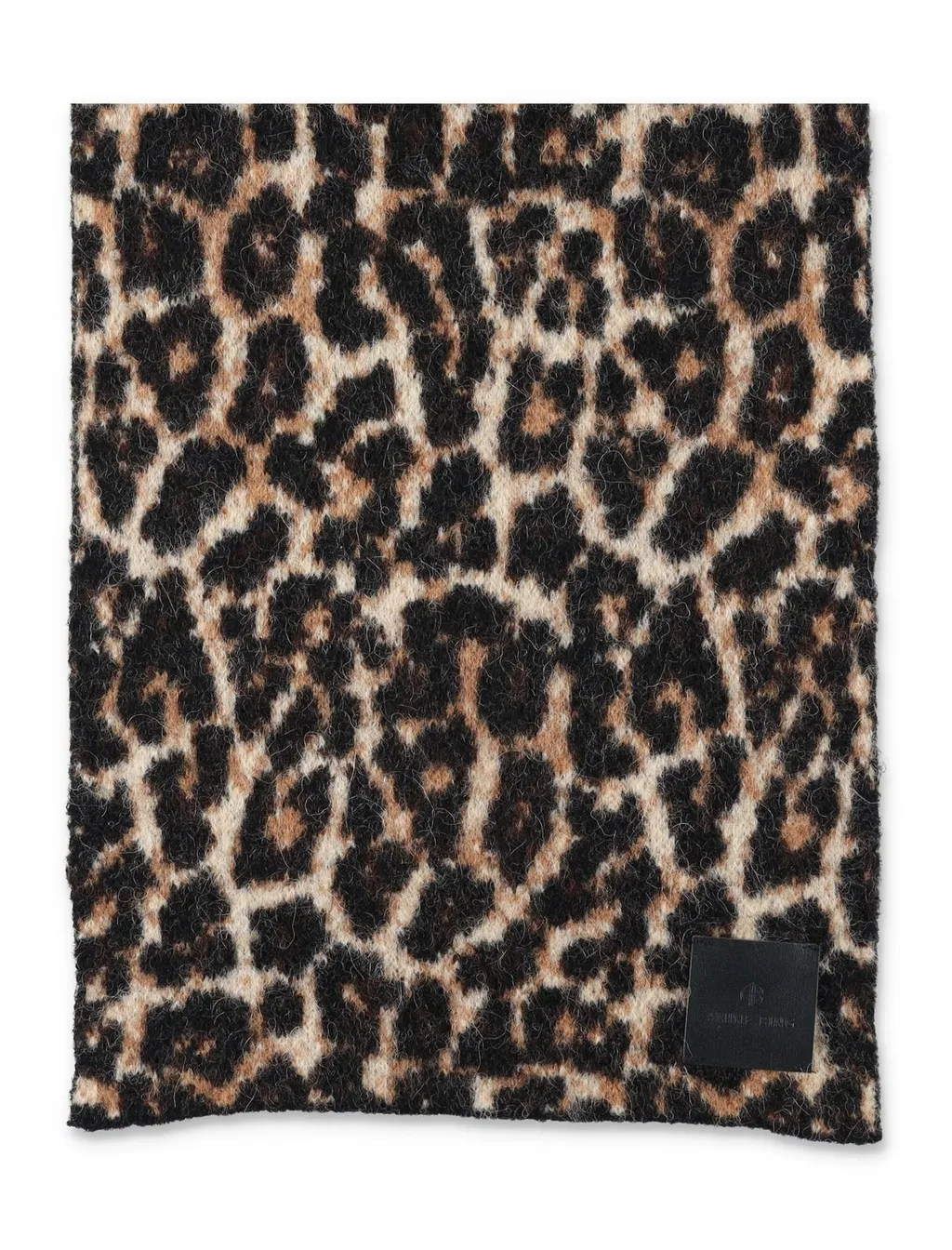Anine Bing Leopard Printed Scarf