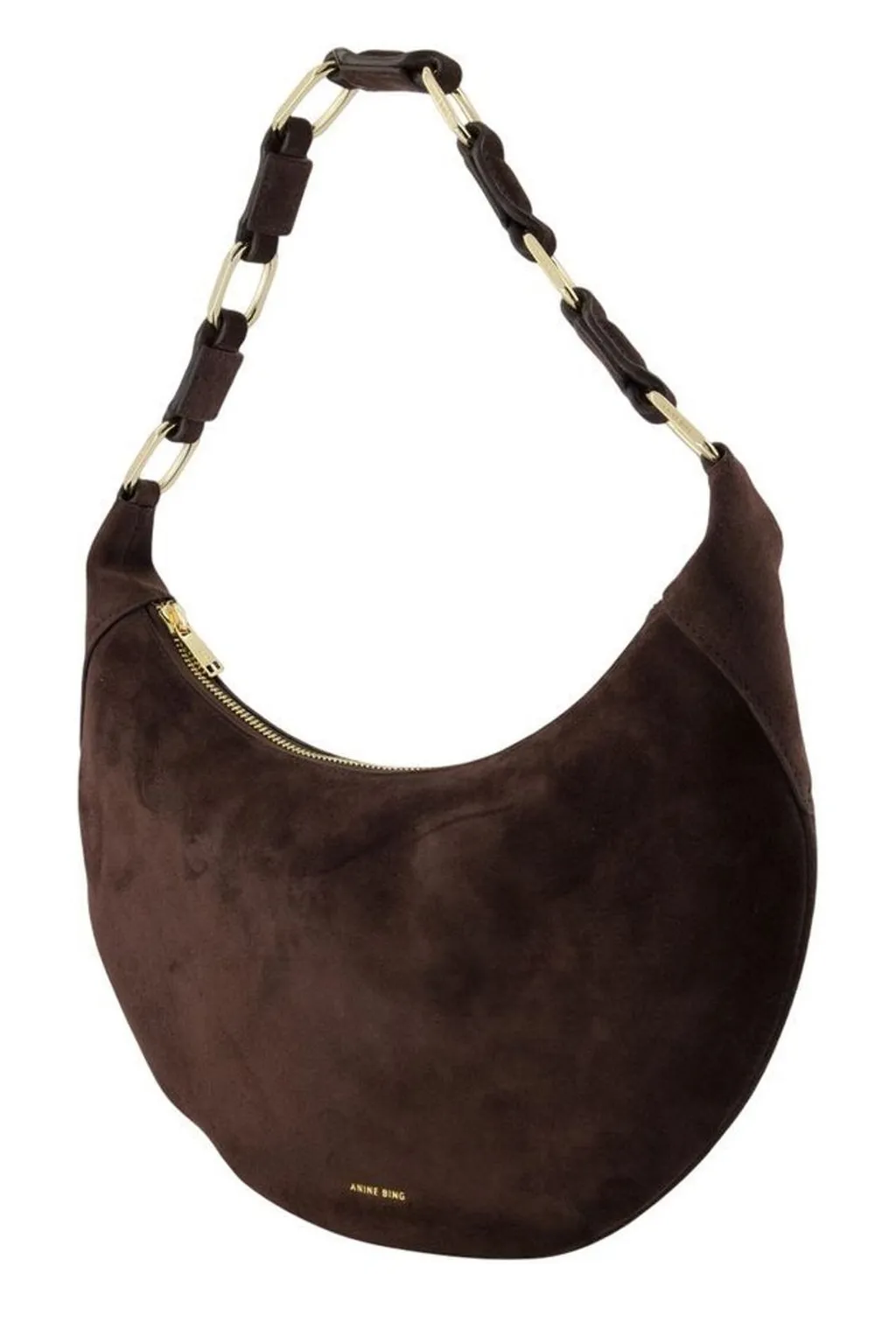 Anine Bing Kate Logo Stamp Shoulder Bag
