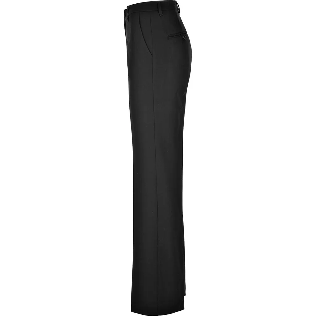 Anine Bing Straight-Leg Pleated Trousers