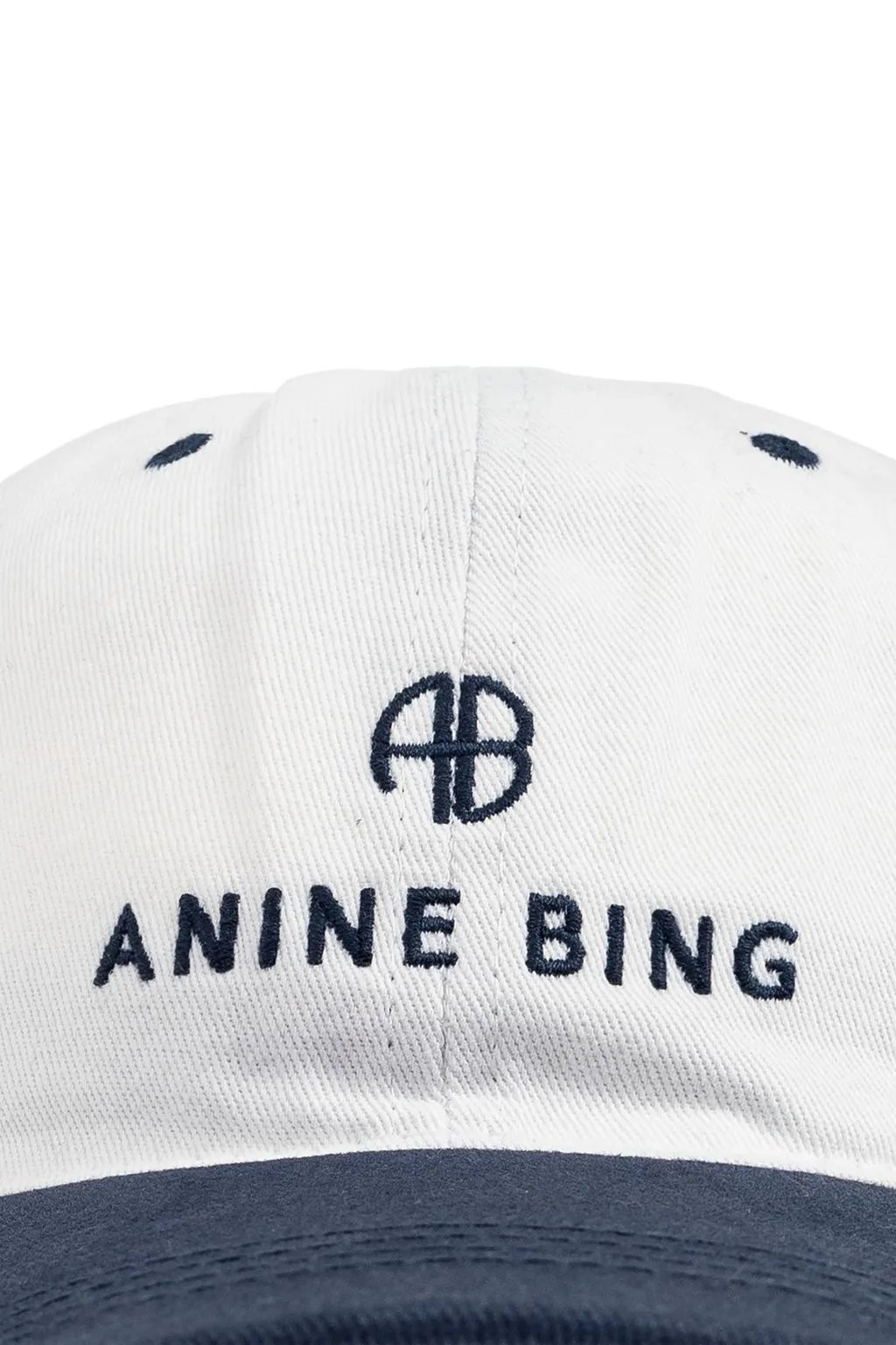 Anine Bing Jeremy Logo Embroidered Baseball Cap