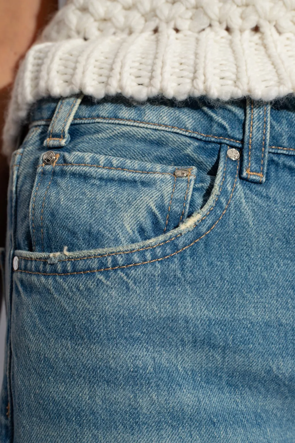Anine Bing Gavin Mid-Rise Boyfriend Jeans