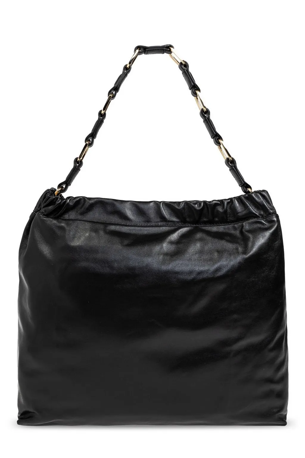 Anine Bing Kate Logo Embossed Shoulder Bag