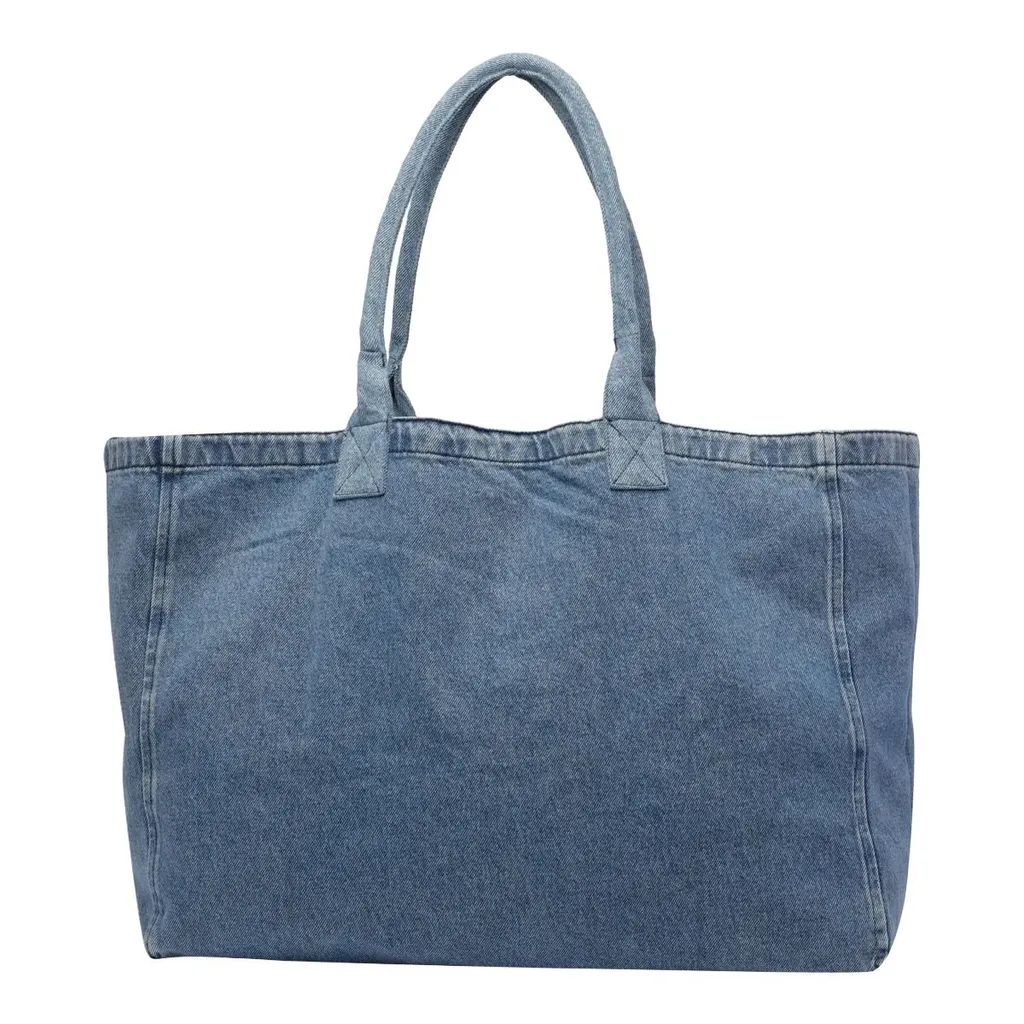 Anine Bing Leo Denim Tote Bag