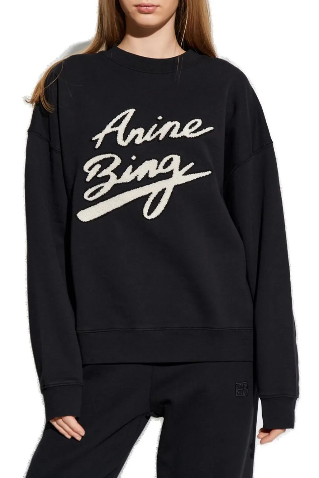 Anine Bing Miles Logo Sweatshirt