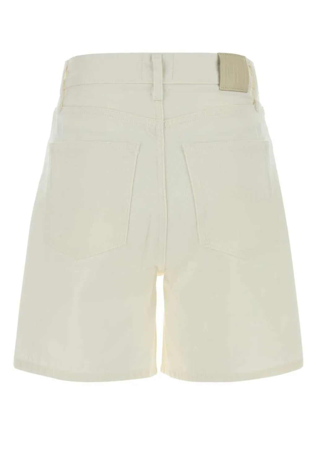 Anine Bing Kat High-Rise Denim Shorts