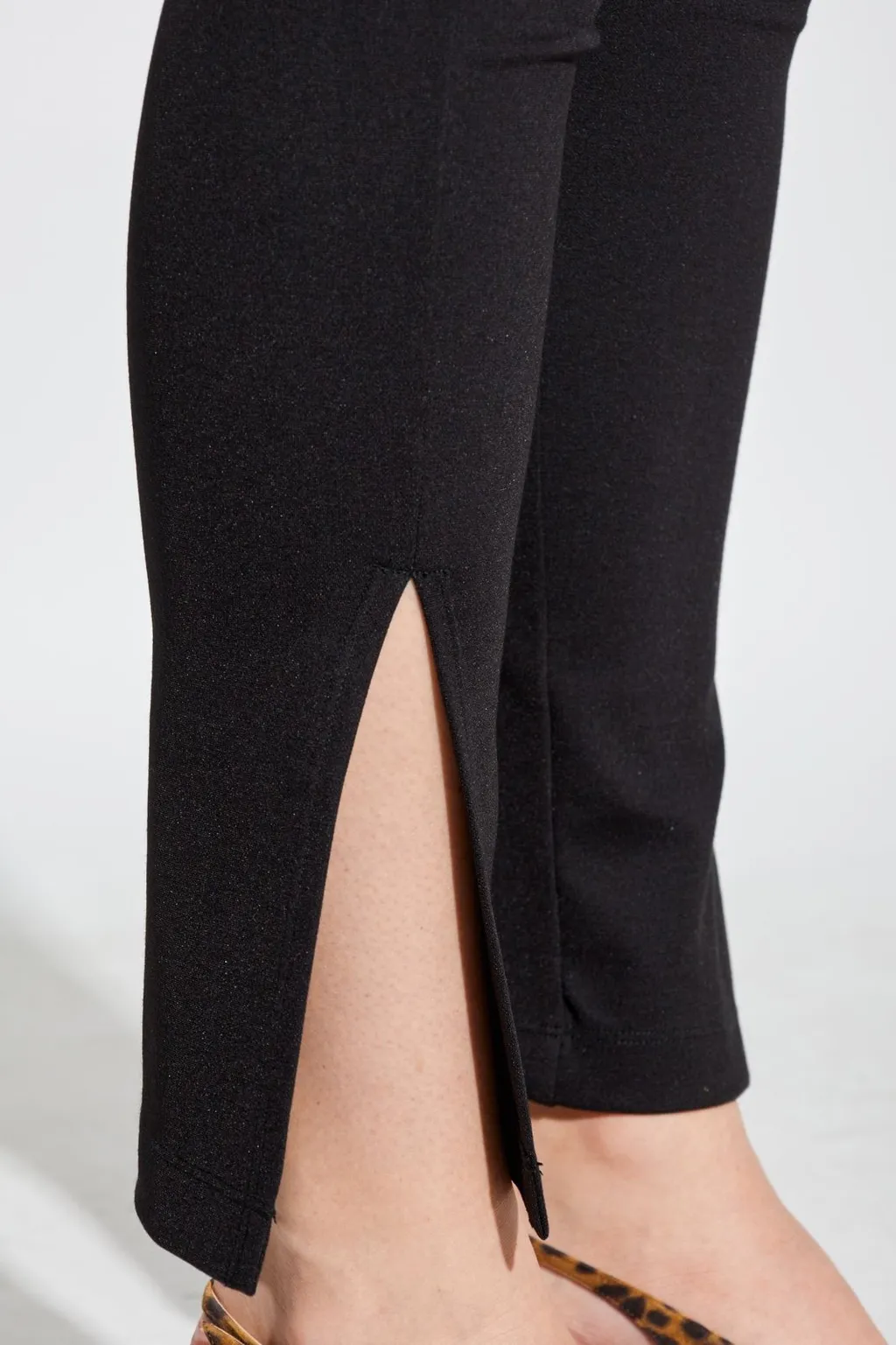 Anine Bing Kylie Split-Hem Pants