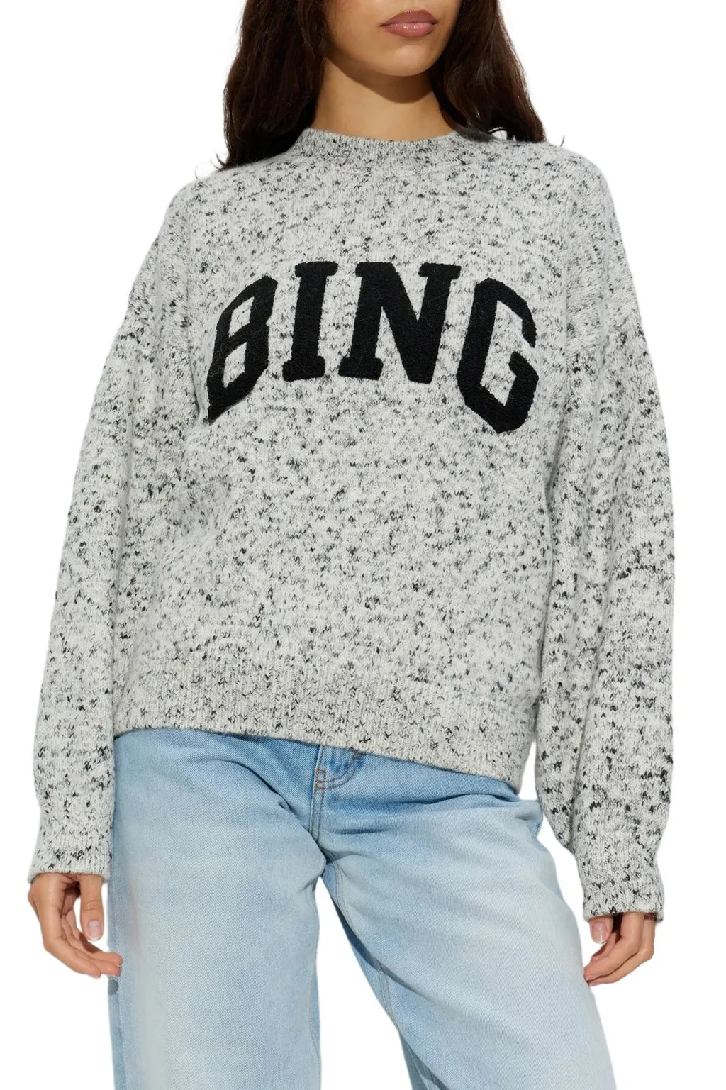 Anine Bing Logo Intarsia Jumper