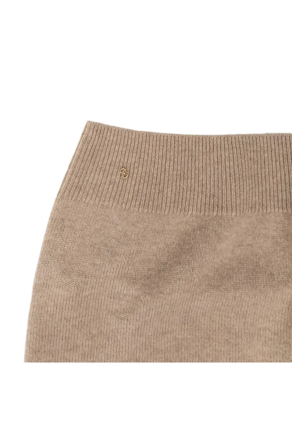 Anine Bing Cashmere Short-Sleeve Turtleneck