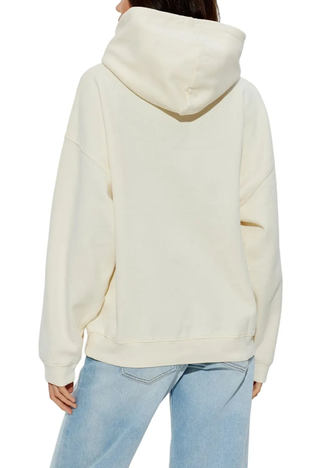 Anine Bing Harvey Logo Flocked Hoodie