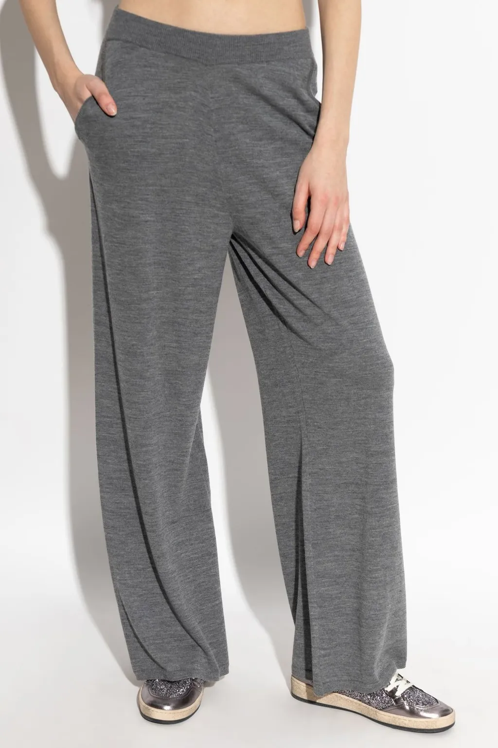 Anine Bing Adley Wide-Leg Pants