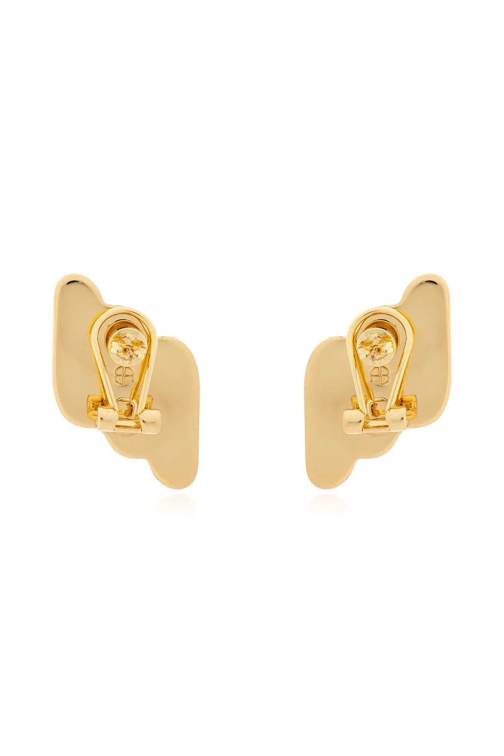 Anine Bing Diagonal Ribbed Earrings