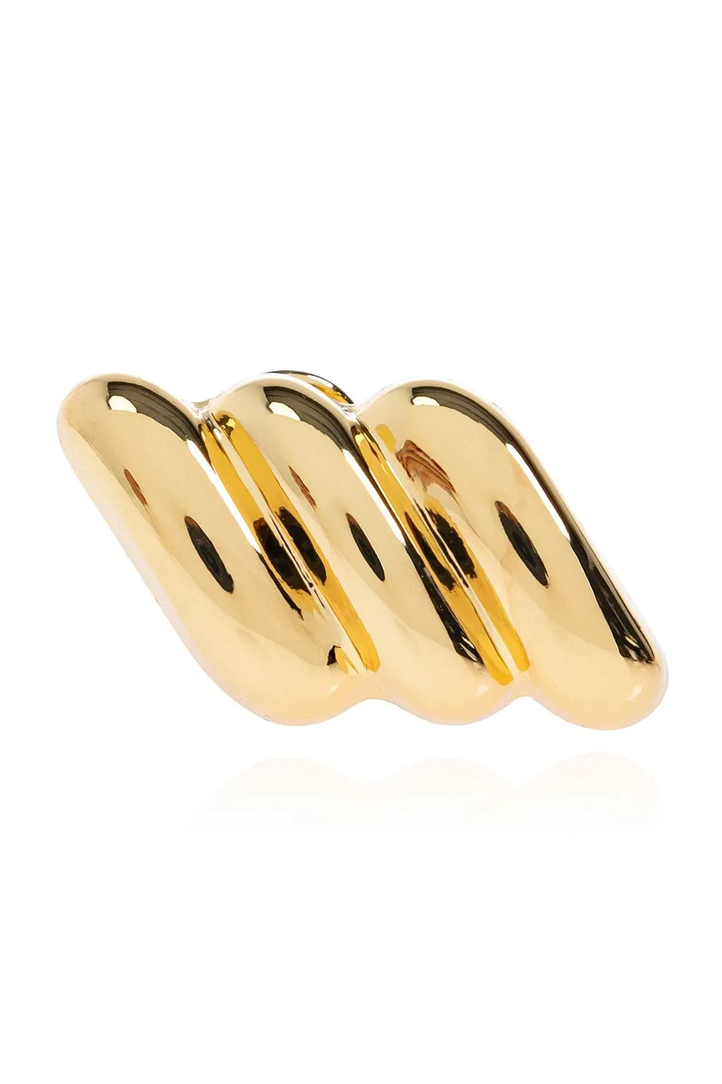Anine Bing Diagonal Ribbed Earrings