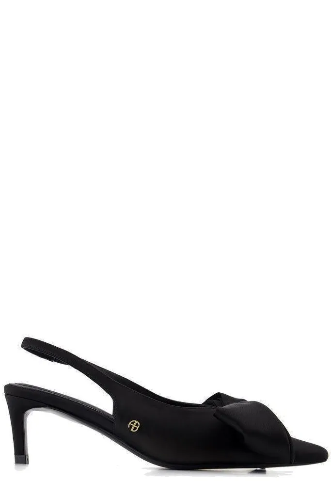 Anine Bing Nina Bow-Detailed Pumps
