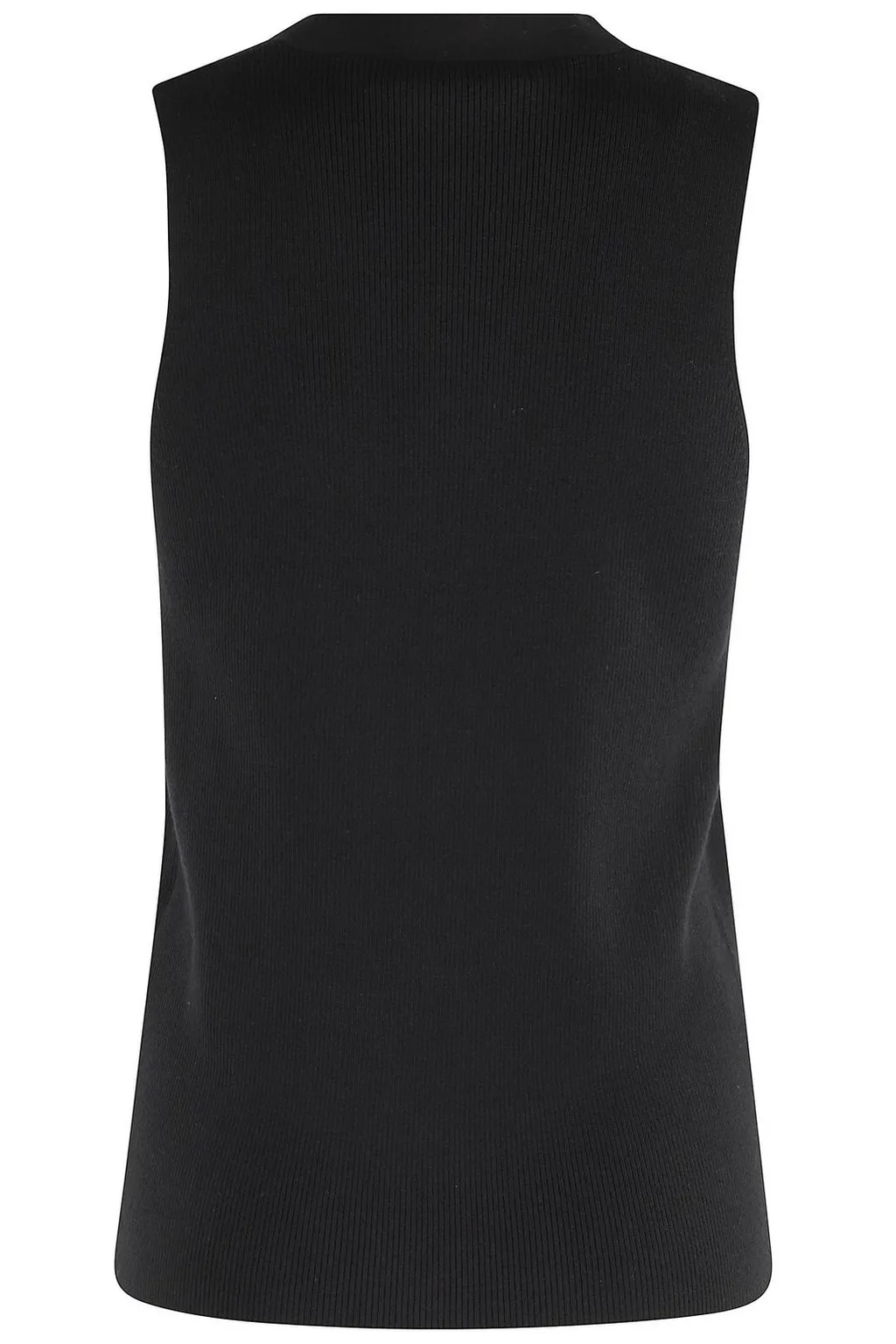 Anine Bing Plunging V-Neck Ribbed-Knit Vest
