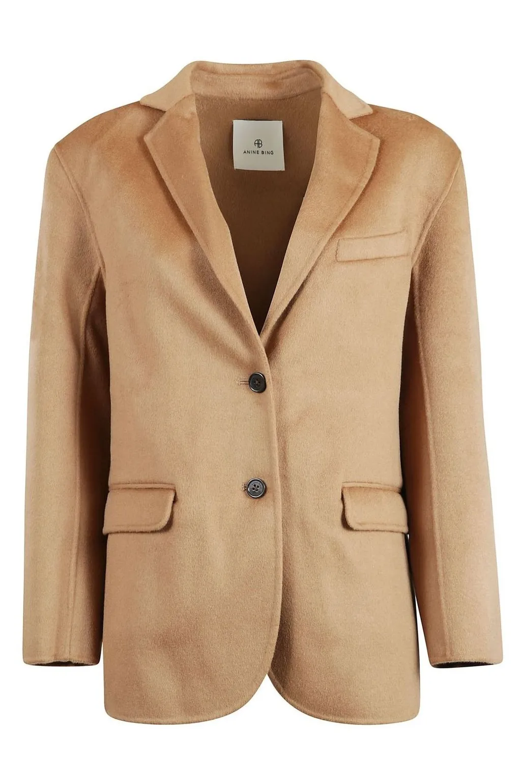 Anine Bing Quinn Single Breasted Oversized Blazer