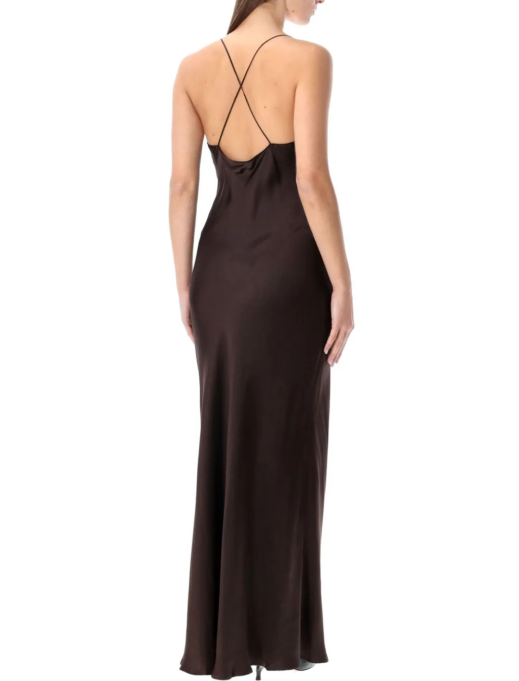 Anine Bing Laurel Strappy Long Dress