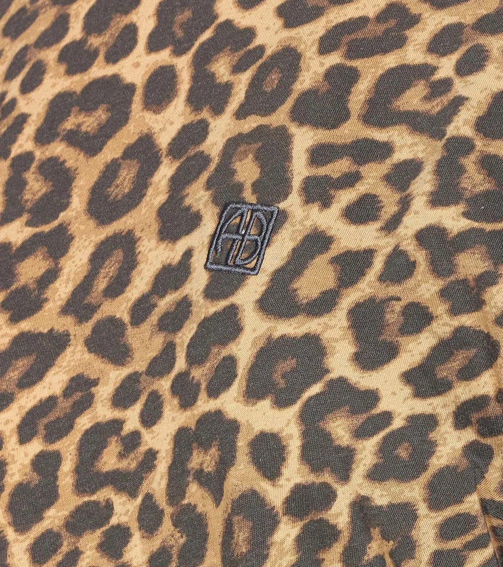 Anine Bing Leopard Avi T-Shirt