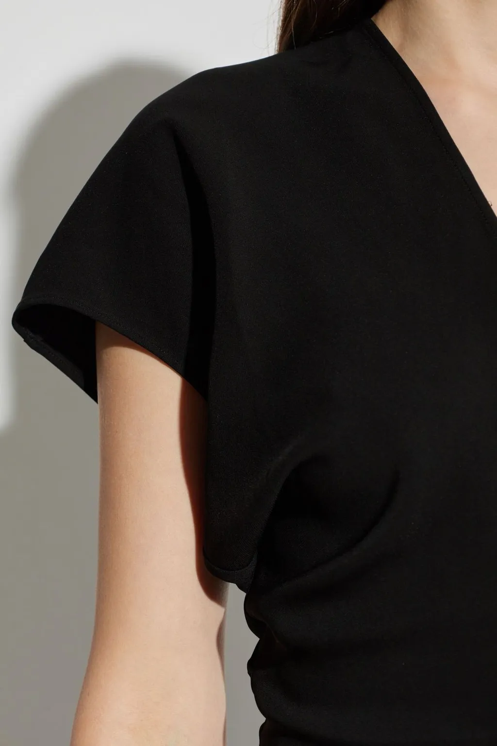 Anine Bing V-Neck Midi Dress