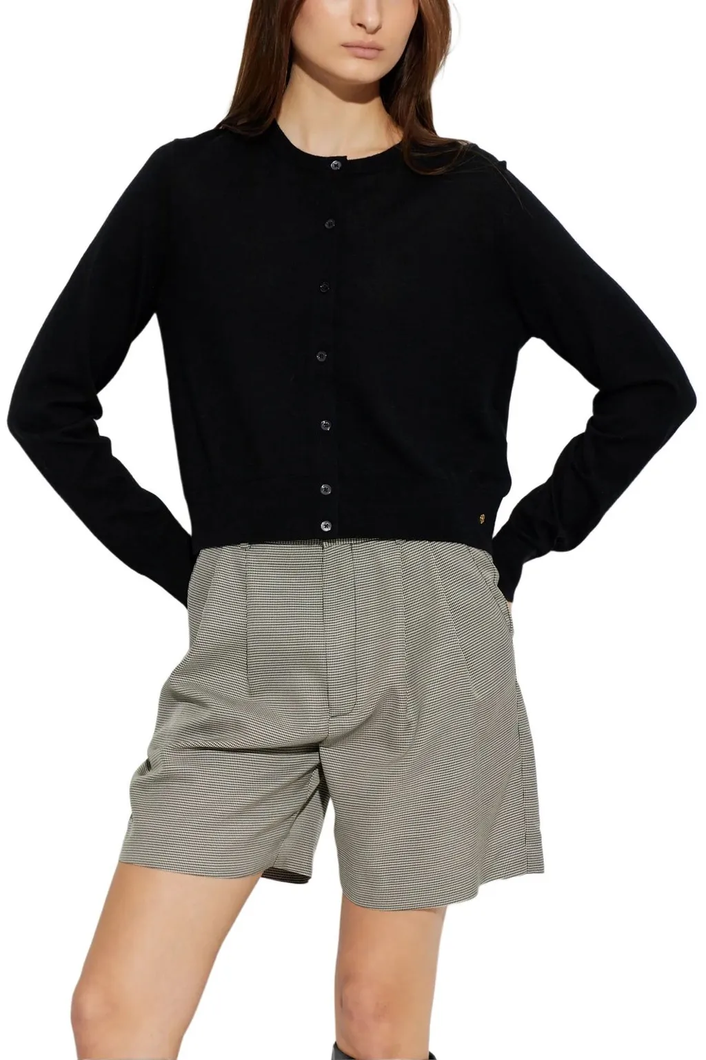 Anine Bing Button-Up Cardigan