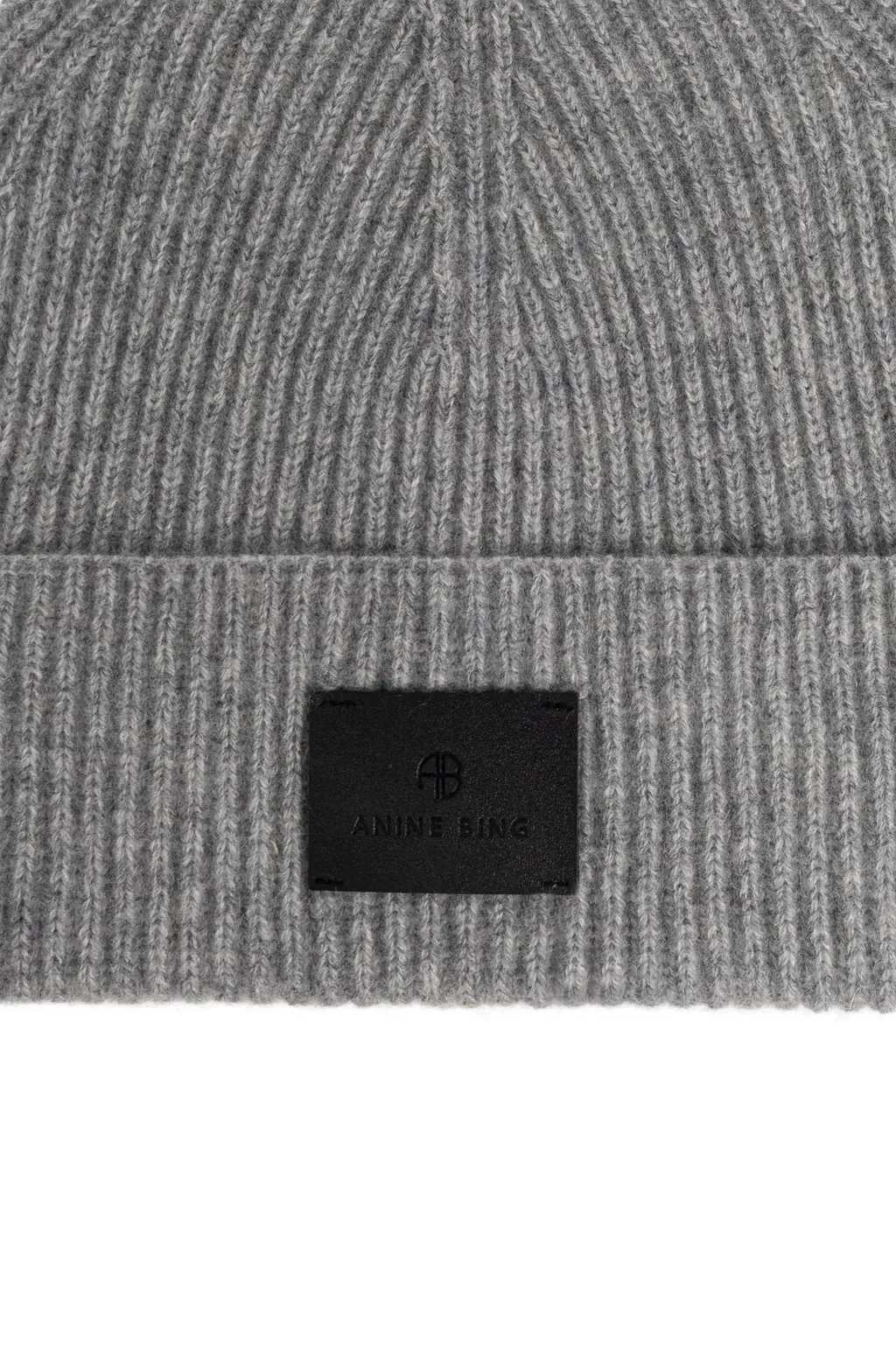 Anine Bing Ribbed Cashmere Hat