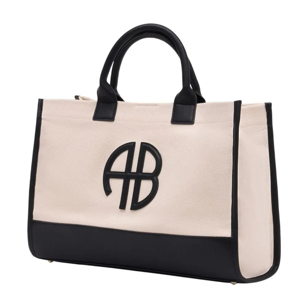 Anine Bing Lara Logo Tote Bag