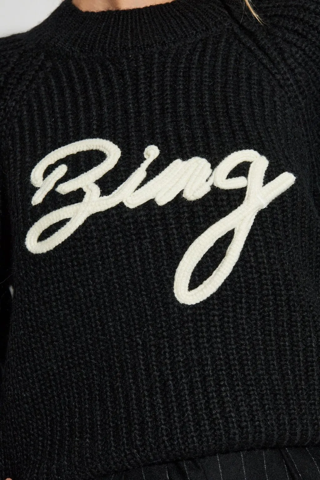 Anine Bing Kendrick Logo Crewneck Jumper