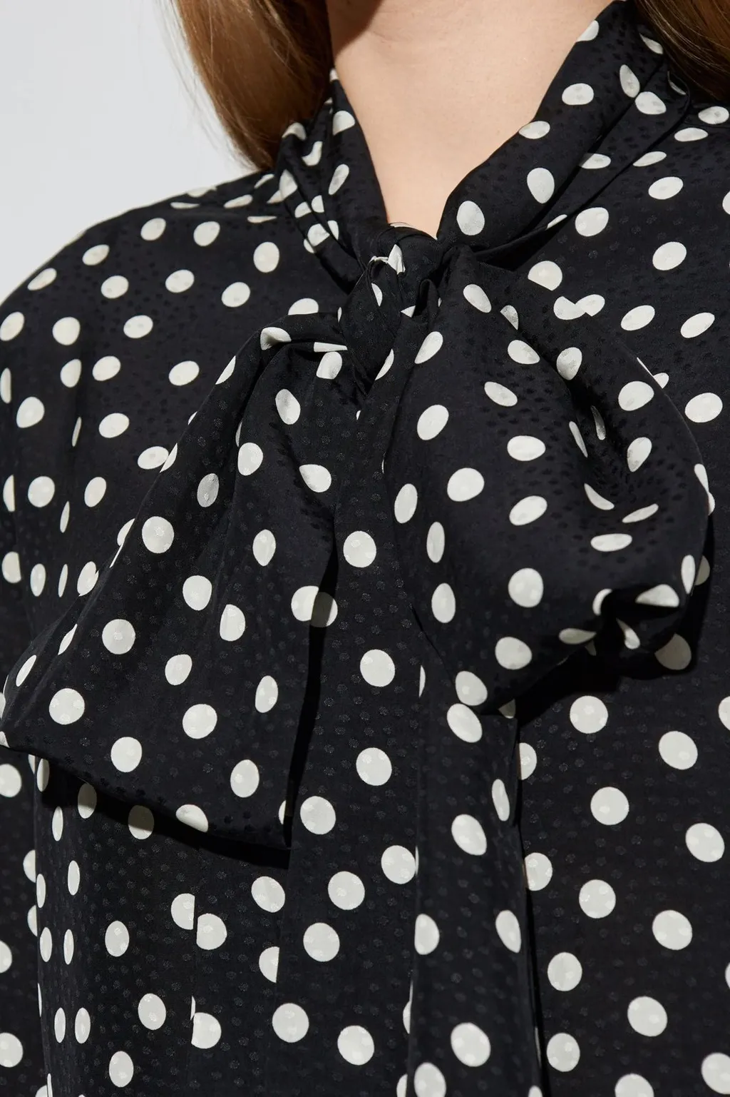 Anine Bing Ruby Polka Dot Blouse