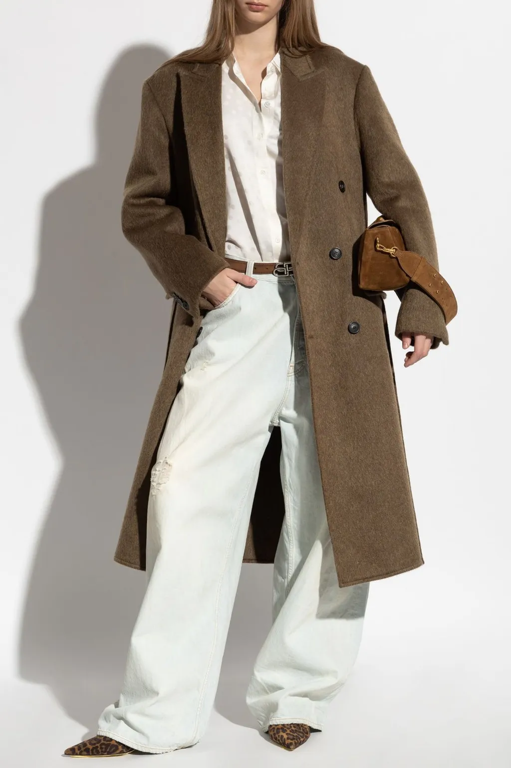 Anine Bing Amanda Jacquard Shirt