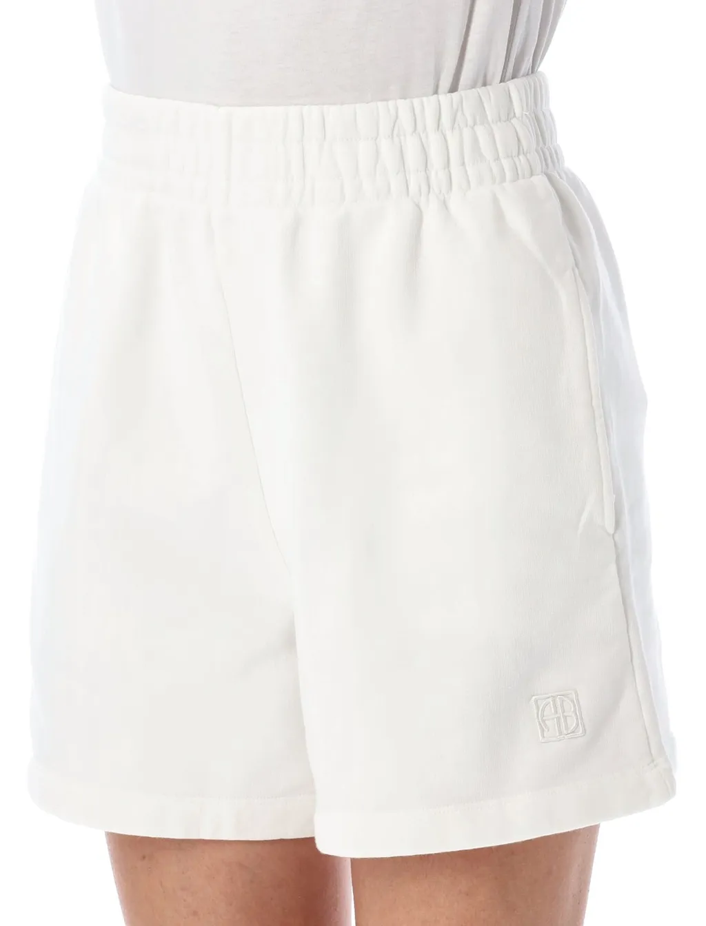 Anine Bing Kam Elasticated Waistband Shorts