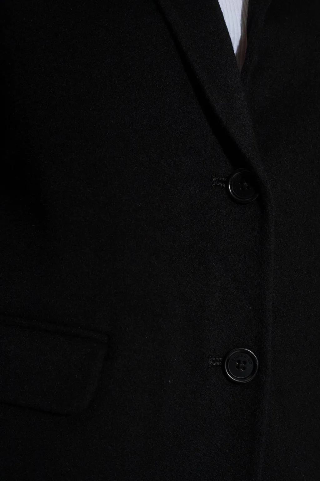 Anine Bing Quinn Single Breasted Oversized Blazer