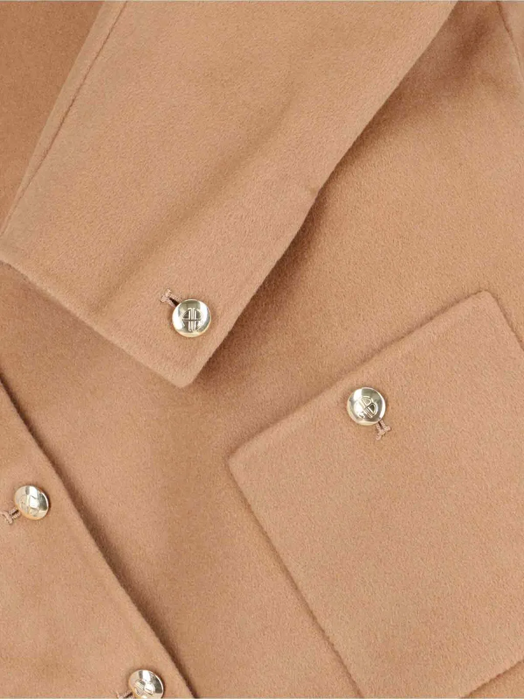 Anine Bing Long Sleeve Buttoned Jacket
