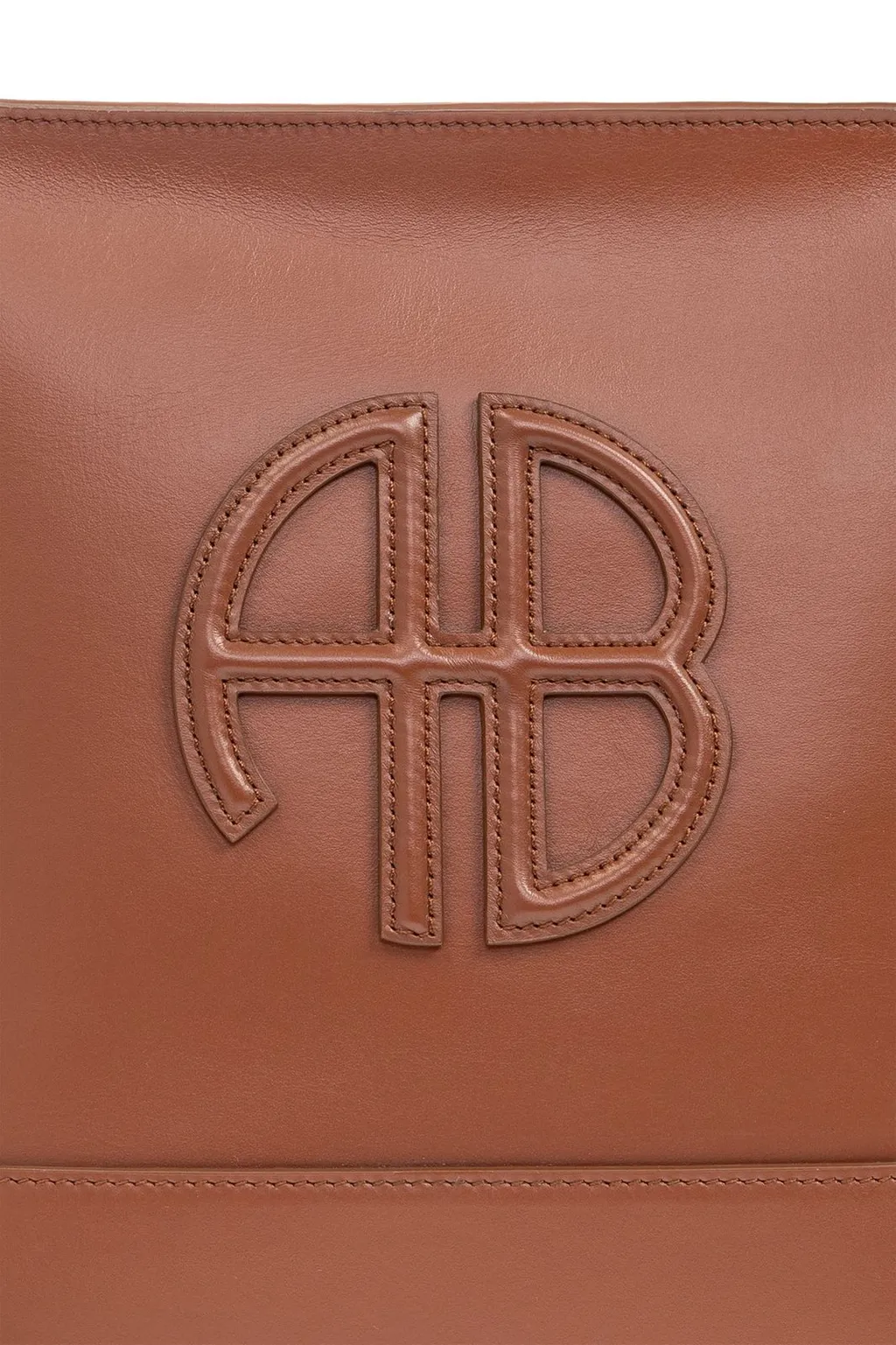 Anine Bing Lili Logo Patch Shoulder Bag