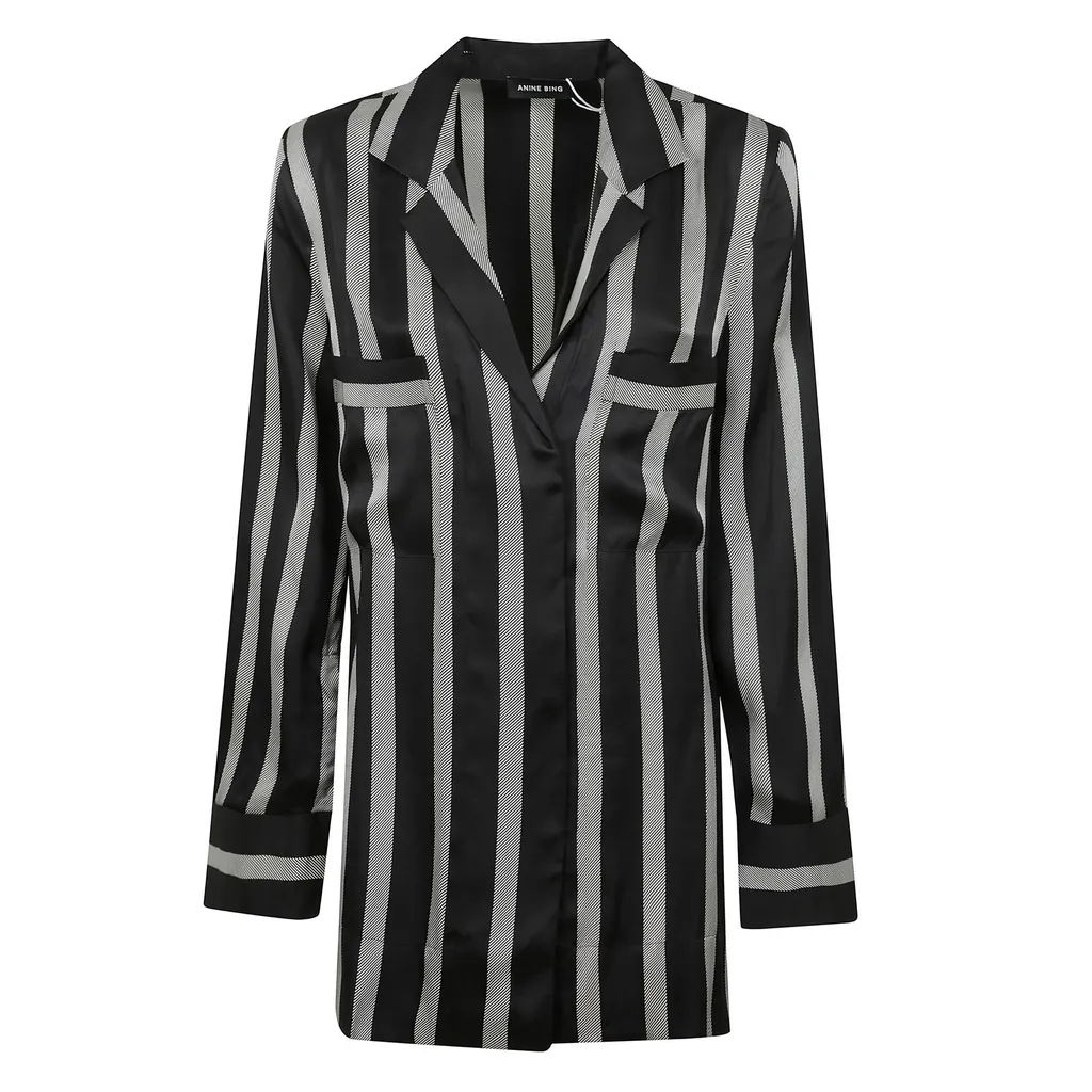 Anine Bing Lynette Striped Blouse