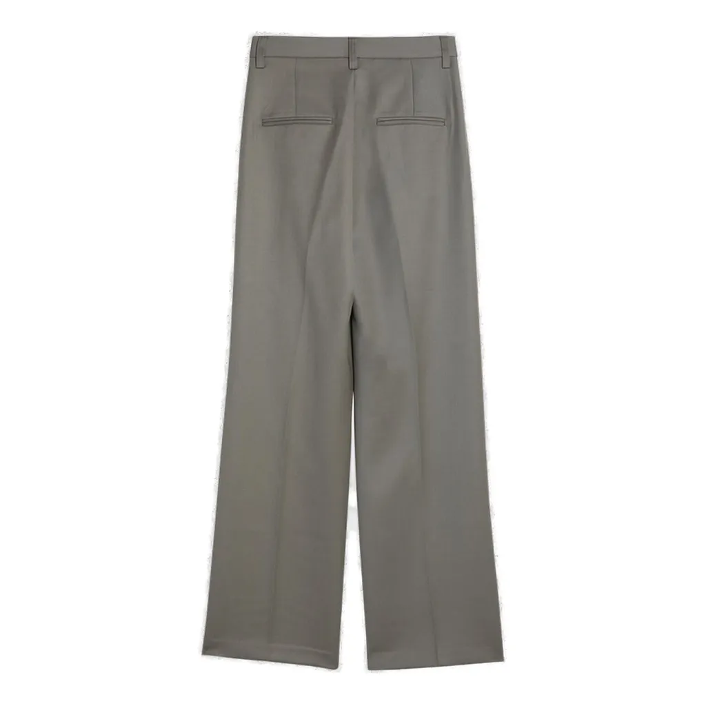 Anine Bing Carrie High Waist Wide-Leg Trousers