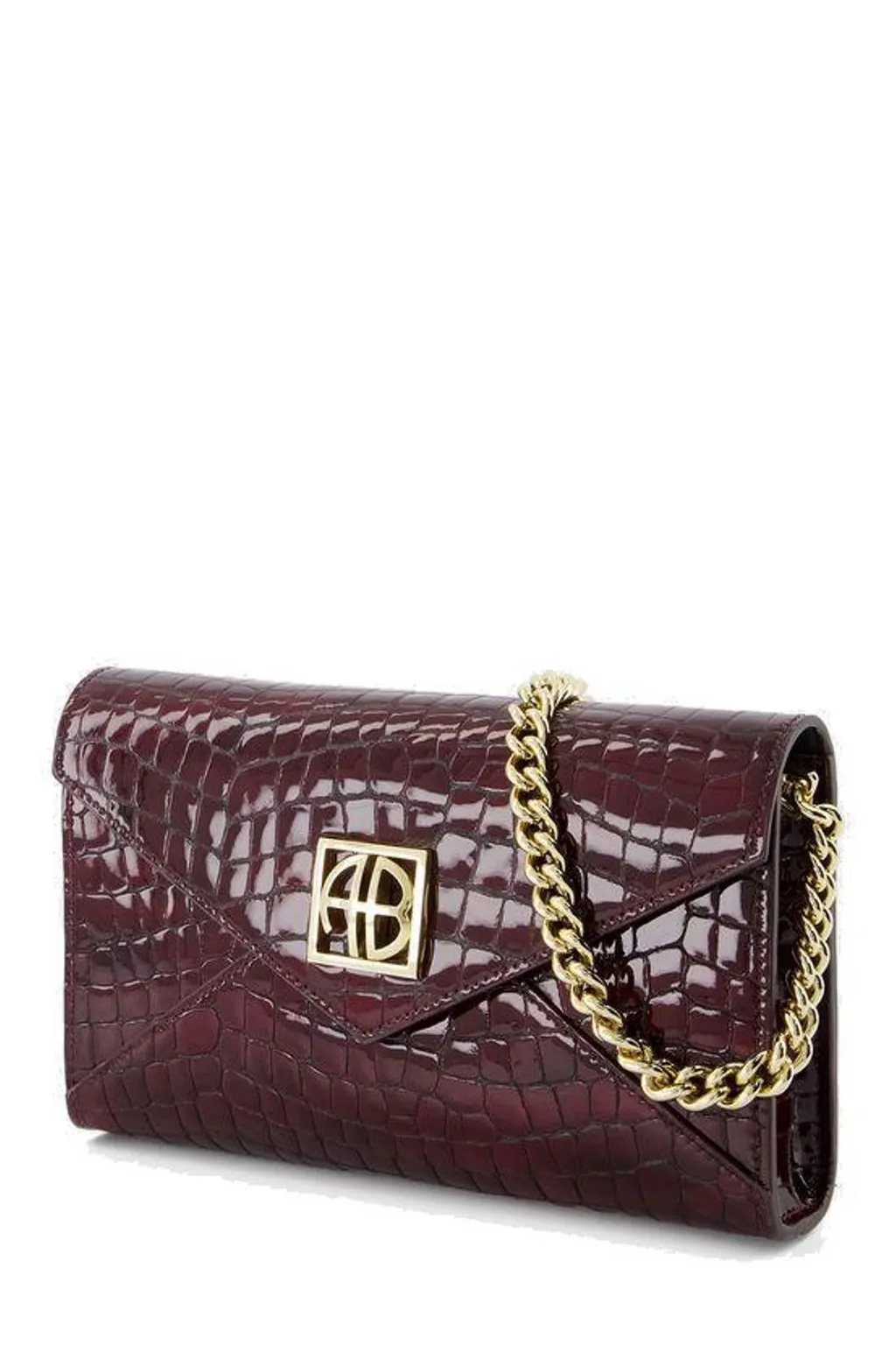 Anine Bing Elly Embossed Small Shoulder Bag