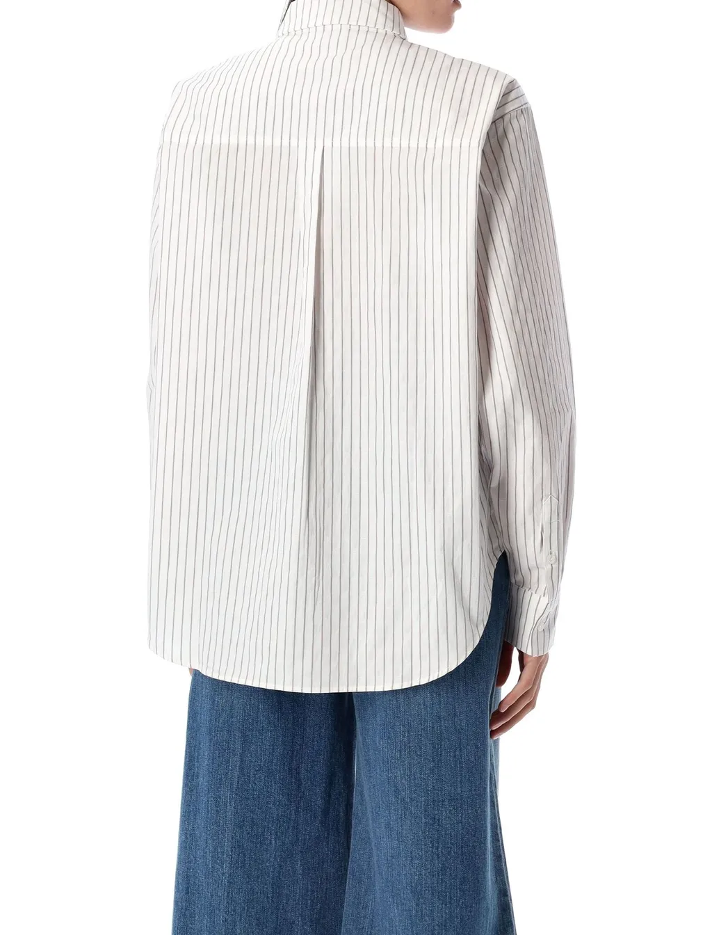 Anine Bing Braxton Striped Shirt