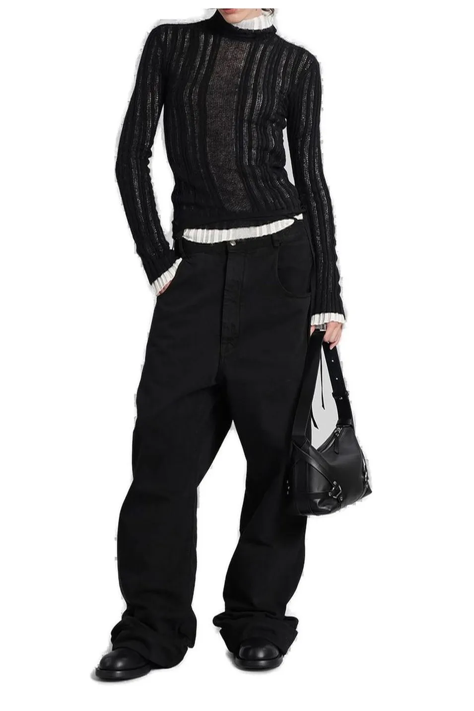 Ann Demeulemeester Wide Leg Kristel Jeans