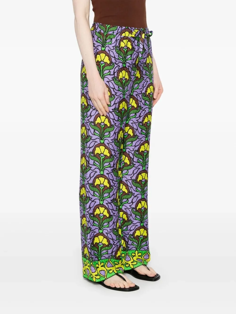 Anjuna Majda Patterned Wide Leg Pants