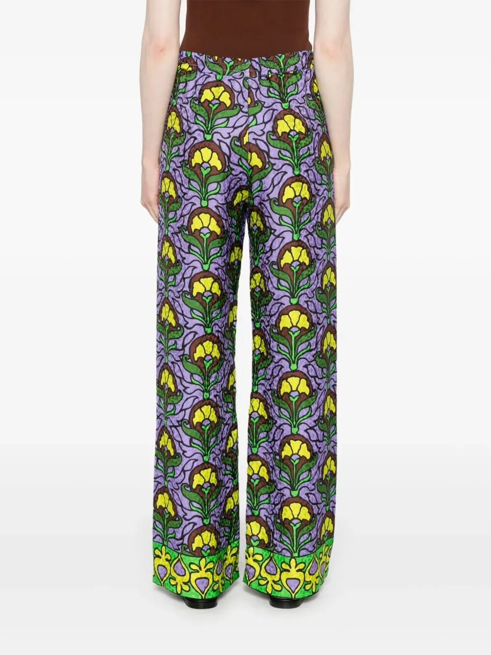 Anjuna Majda Patterned Wide Leg Pants