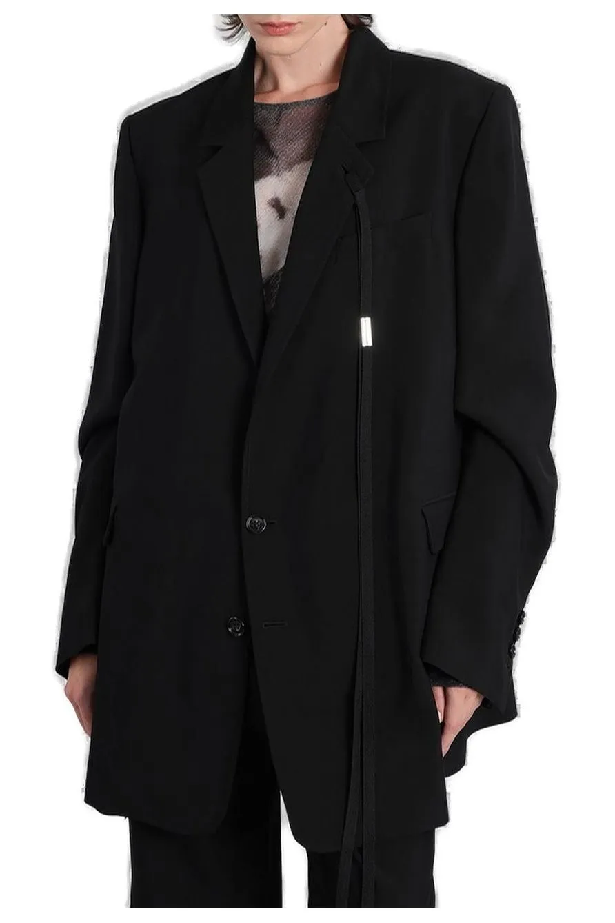 Ann Demeulemeester Agnes High Comfort Tailored Blazer