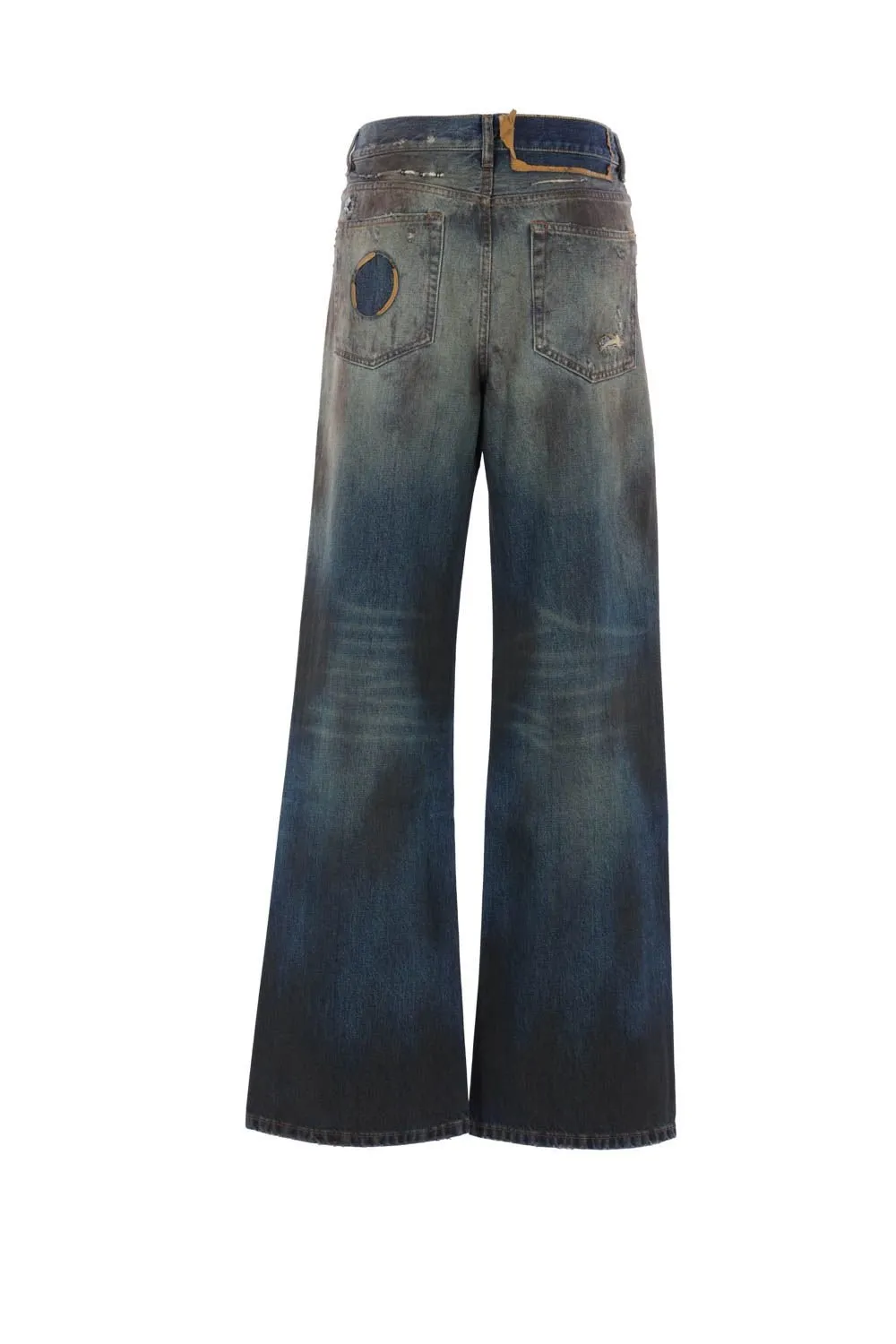 Ann Demeulemeester Genoveva 5-Pockets Relaxed Flared Trousers